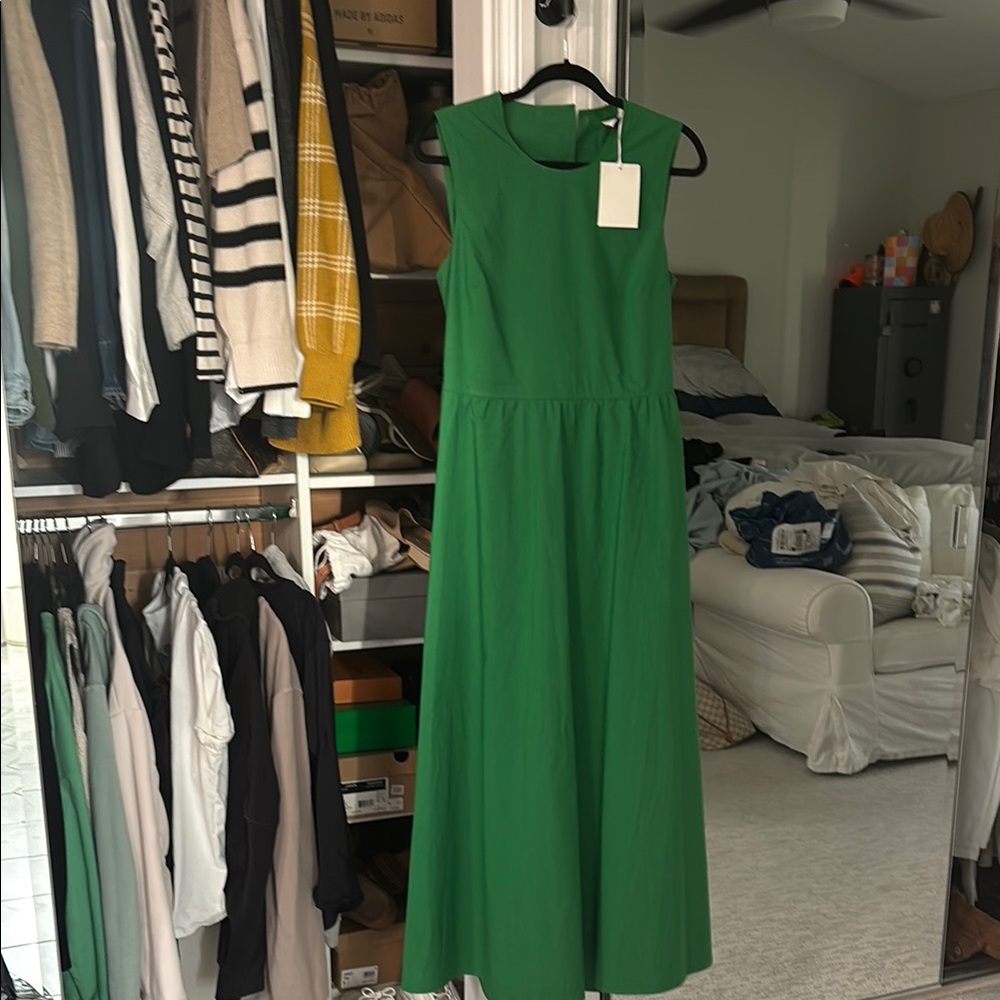 COS Open Back Maxi Dress